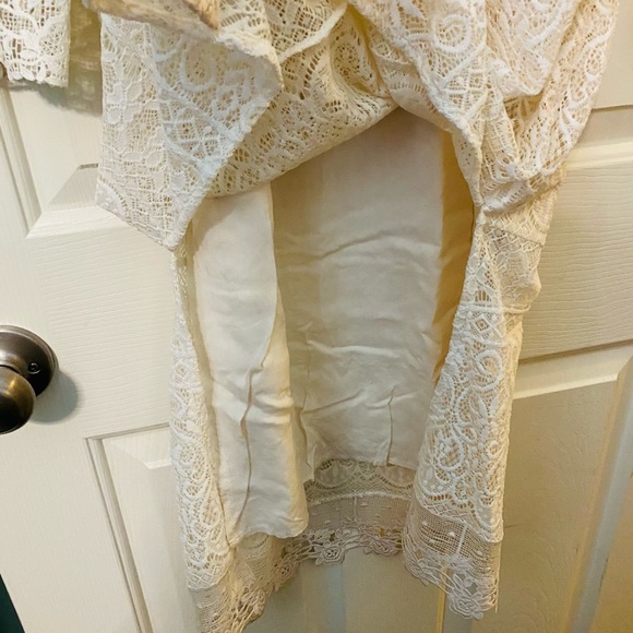 NWT Spell & the Gypsy Collective Cream Dawn Lace Belted Midi Dress - Picture 15 of 17